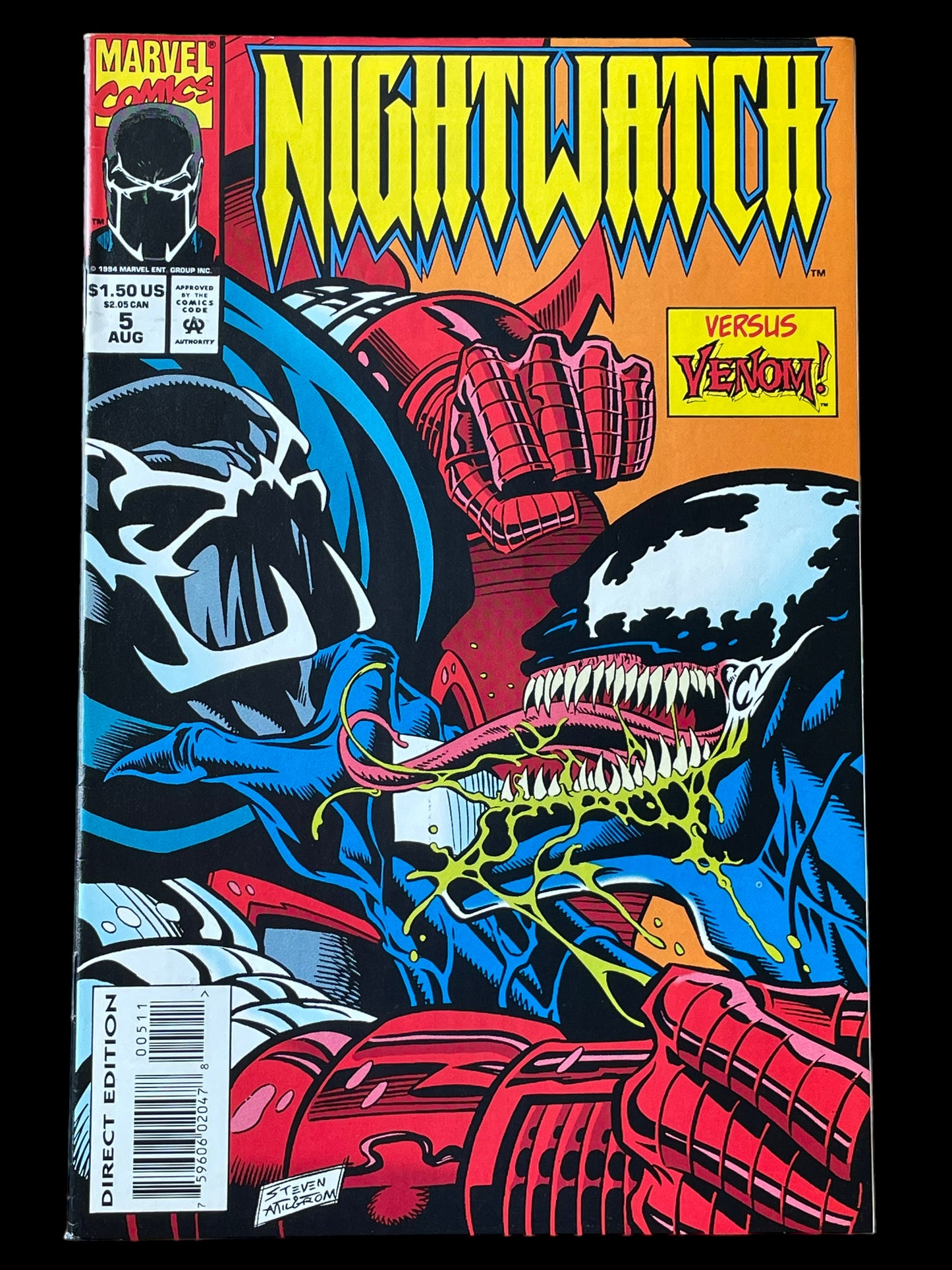 Nightwatch #5 Aug 1994 Marvel Comics Book