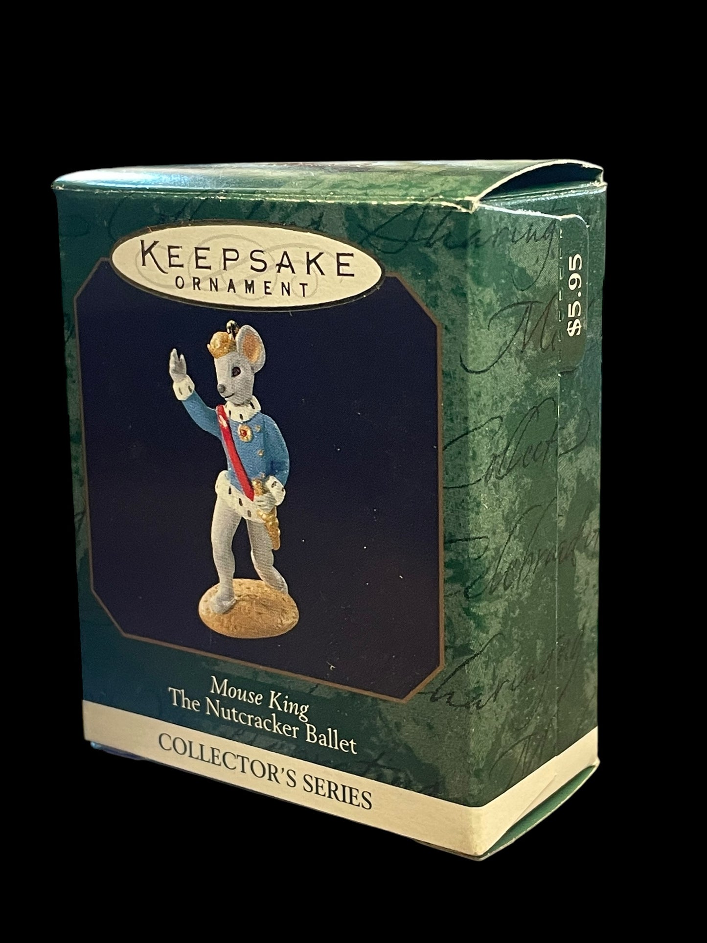 1999 Hallmark Keepsake Ornament Mouse King The Nutcracker Ballet #4 Miniature