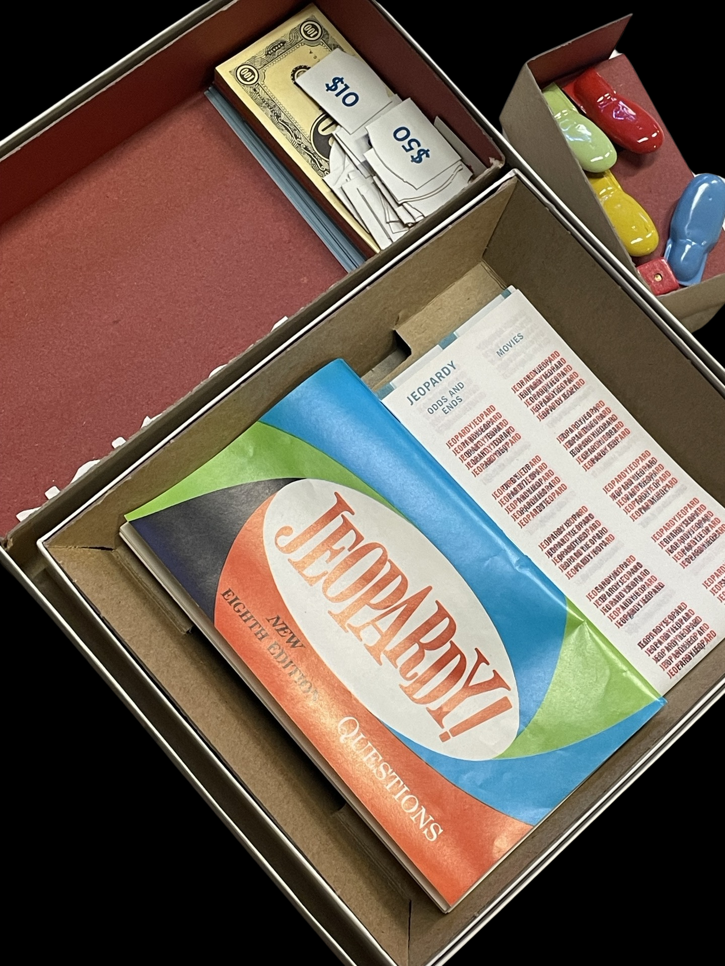 1964 Jeopardy Eighth Edition Board Game