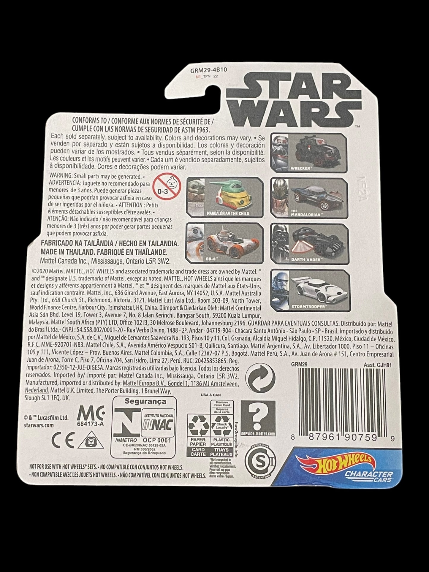 2020 Hot Wheels Star Wars Character Cars Cara Dune