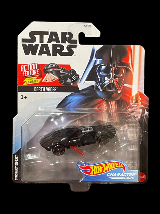 2019 Hot Wheels Star Wars Character Cars Action Figure Series Darth Vader