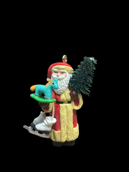 1999 Hallmark Keepsake Ornament Centuries of Santa #6 Mini