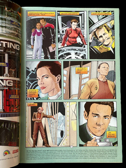 Star Trek: Deep Space Nine #1 Aug 1993 Malibu Comics Book