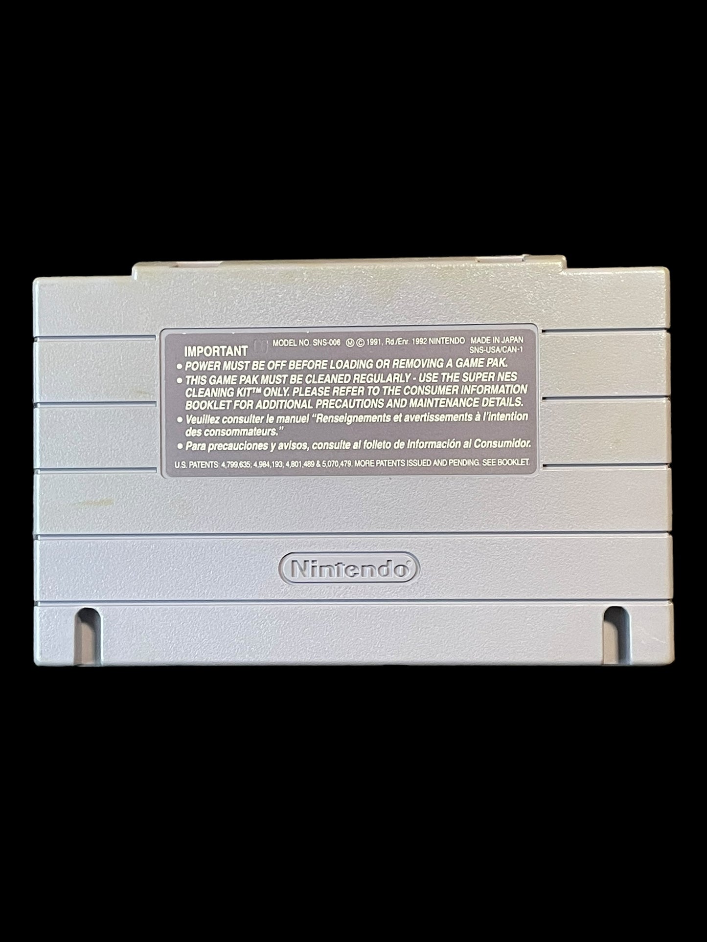 1992 Troddlers for SNES Super Nintendo Entertainment System Cartridge Tested