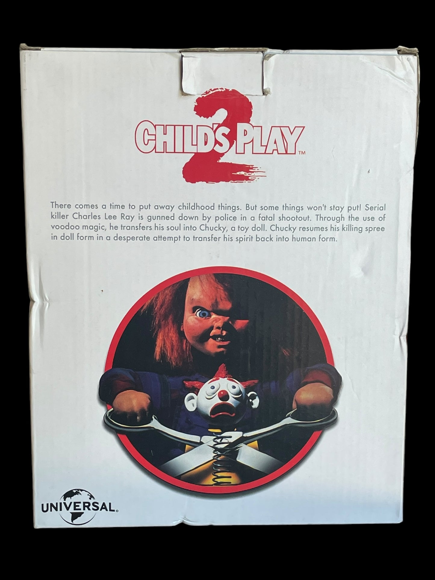 2004 Head Knockers Chucky Child's Play 2 Hand Painted Bobblehead