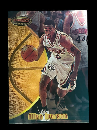 Allen Iverson #BBP1 1997 Topps Stadium Club Bowman's Best Preview Graded MINT+ 9.5