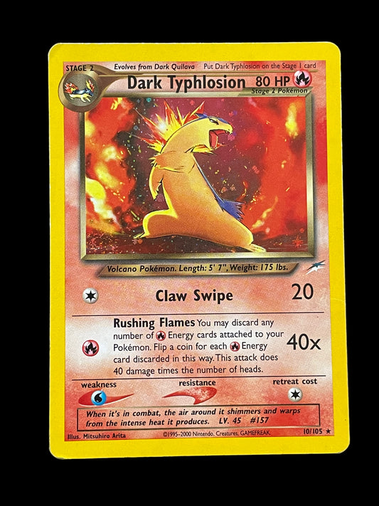 Dark Typhlosion #10 Pokemon Neo Destiny