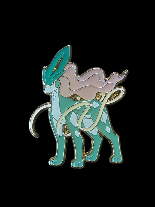 2017 Suicune Pokémon Official Enamel Collectible Pin