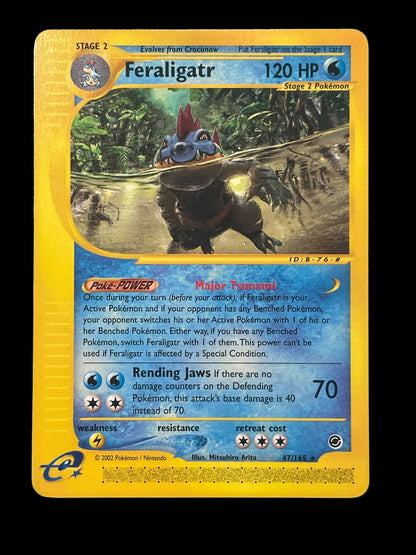 Feraligatr #47 Pokemon Expedition Graded Mint 9