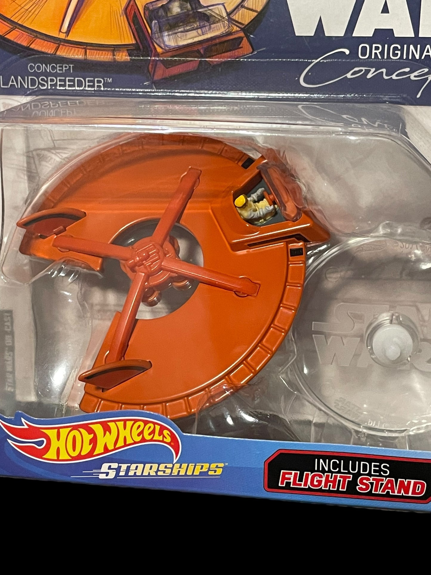 2017 Hot Wheels Star Wars Original Concept Series Concept Landspeeder 5 of 5