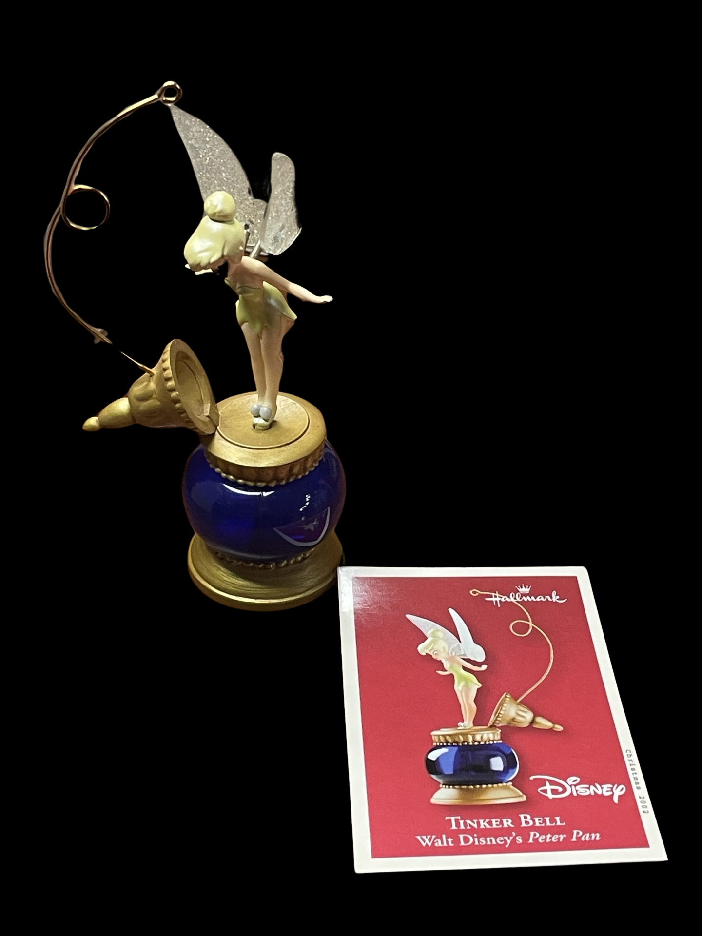 2002 Hallmark Keepsake Ornament Tinker Bell, Disney's Peter Pan