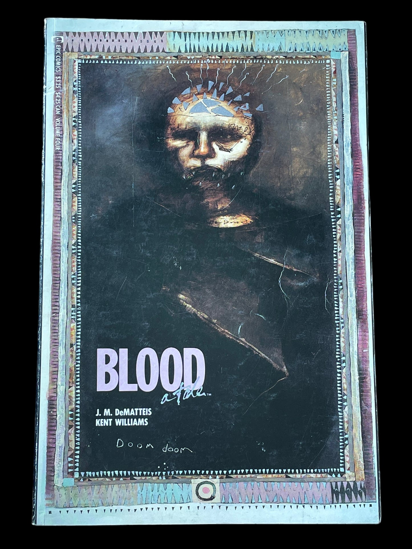 Blood: A Tale Vol. 4 1987 Epic Comics Book