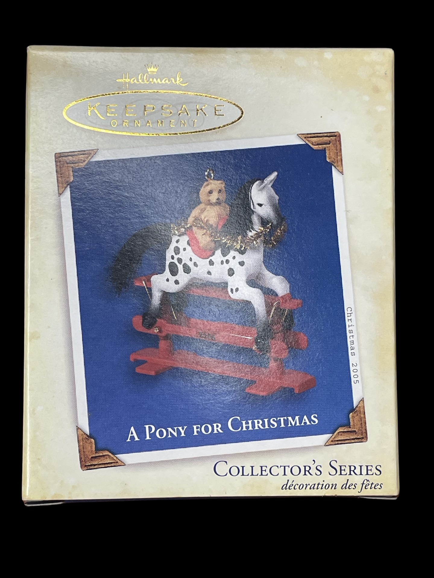 2005 Hallmark Keepsake Ornament A Pony For Christmas #8