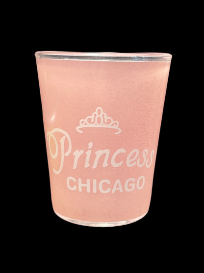 Crown Princess Chicago Pink Souvenir Shot Glass