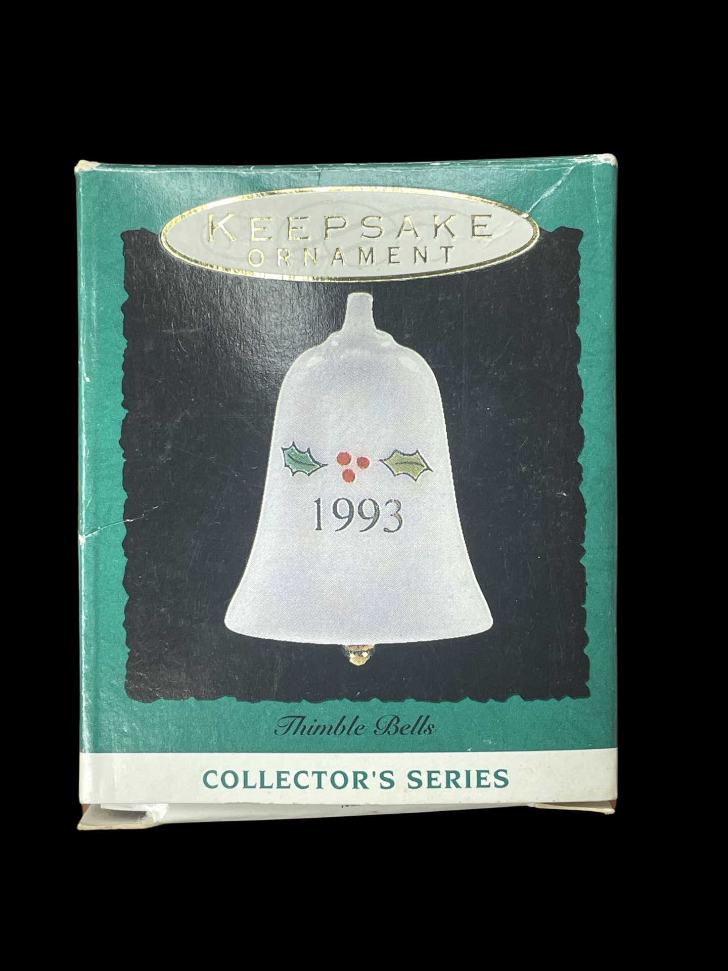 1993 Hallmark Keepsake Ornament Thimble Bells #4, Miniature