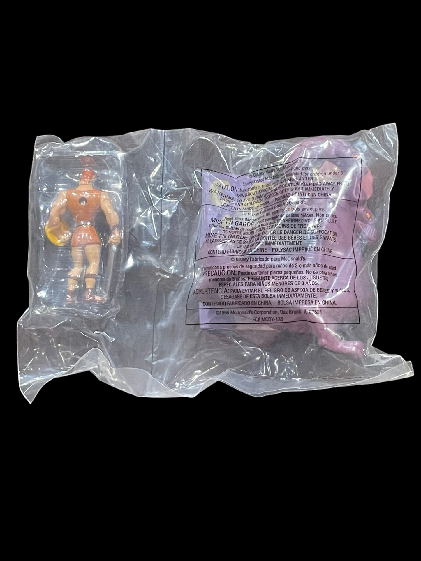 1996 Hercules & Hydra McDonald's Happy Meal Toy