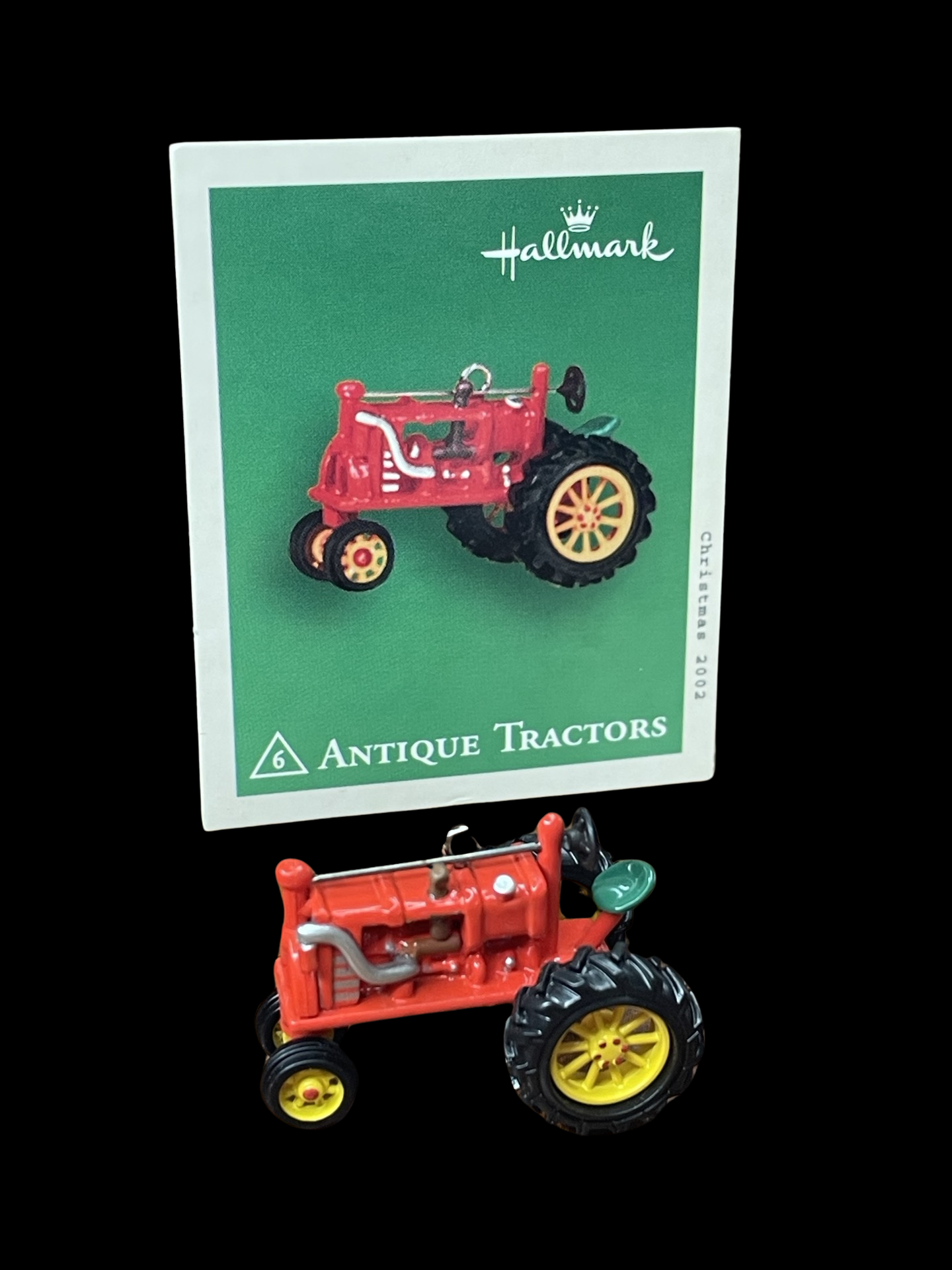 2002 Hallmark Keepsake Ornament Antique Tractors #6, Miniature