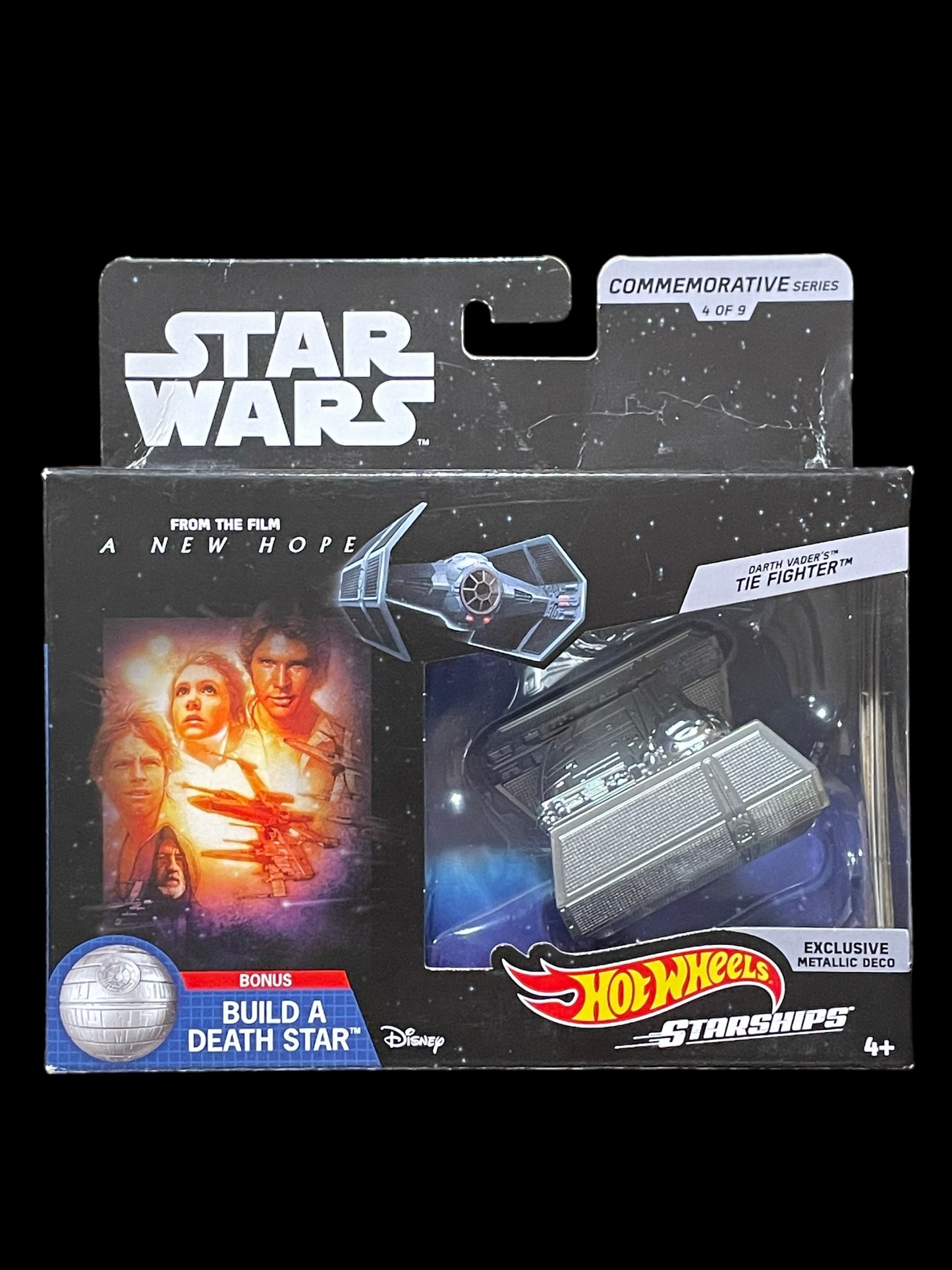 2018 Hot Wheels Star Wars Starships Commemorative Series Tie Fighter 4 of 9