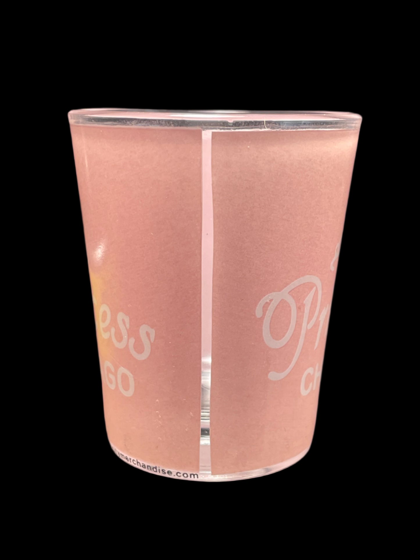 Crown Princess Chicago Pink Souvenir Shot Glass