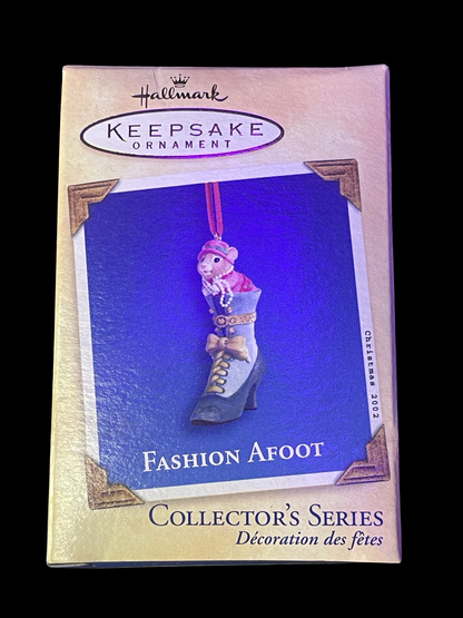 2002 Hallmark Keepsake Ornament Fashion Afoot #3