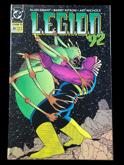 Legion L.E.G.I.O.N '92 #36 Feb 1992 DC Comics Book