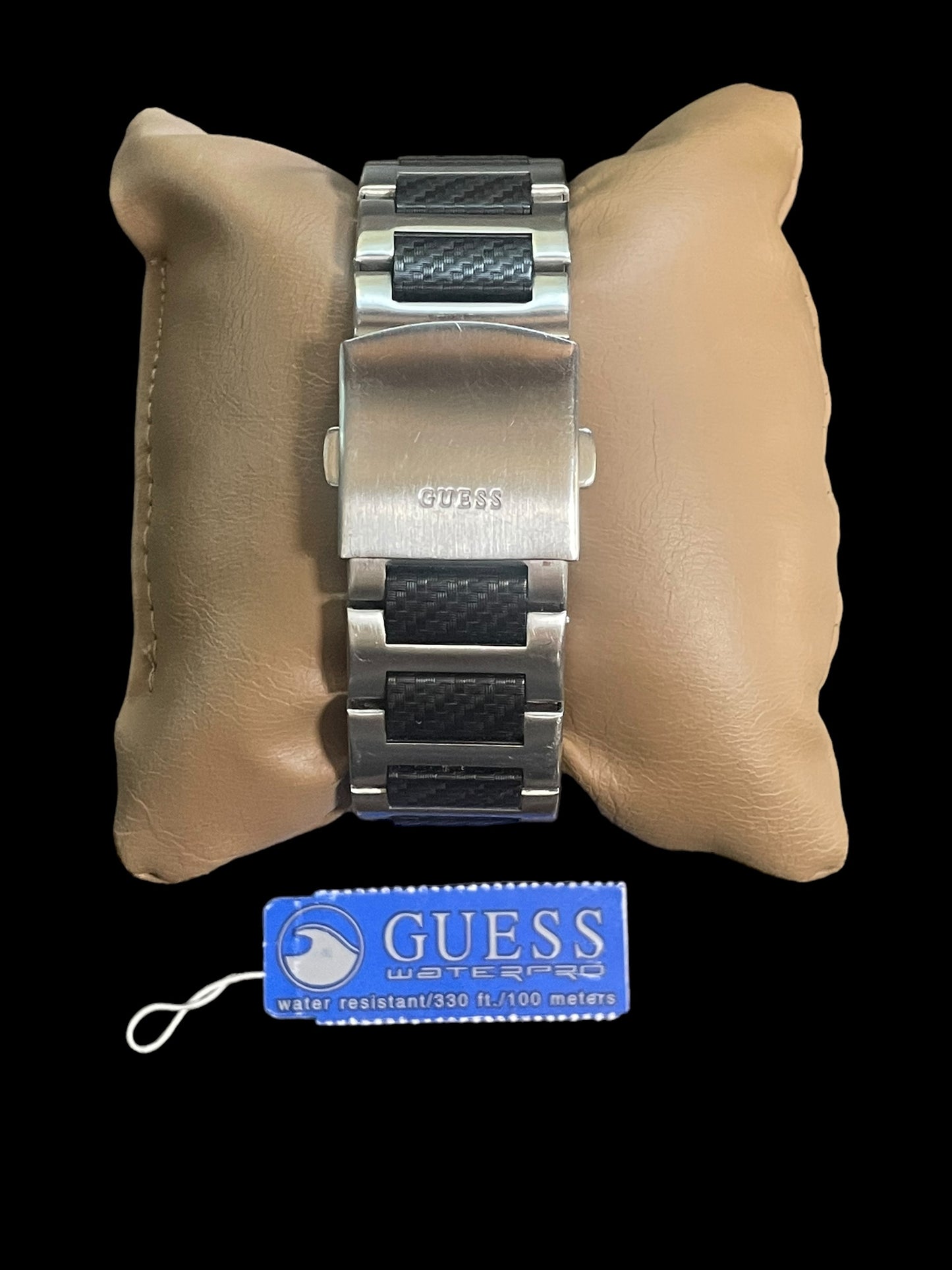 Guess Waterpro Stainless Steel Bracelet Men Watch U18507G2