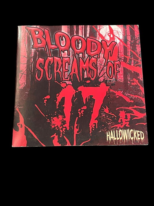 2017 Insane Clown Posse Bloody Screams of 17 Hallowicked CD