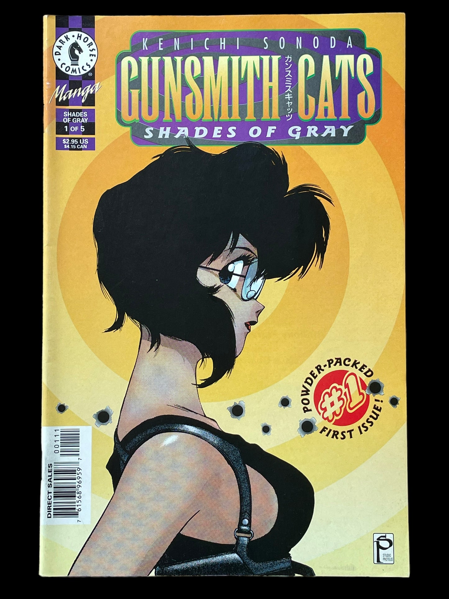 Gunsmith Cats: Shades of Gray #1 May 1997 Dark Horse Comics Book