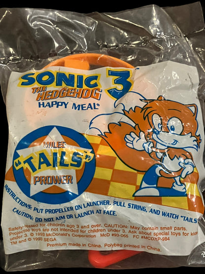 1993 Sonic 3 The Hedgehog Complete Set w/o U3 McDonald's Happy Meal Toy