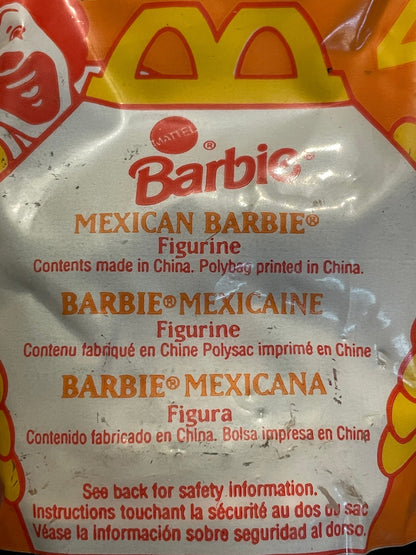 1995 Barbie Mexican Barbie McDonald's Happy Meal Toy