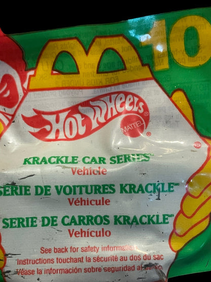 1995 Hot Wheels Krackle Car Series McDonald's Happy Meal Toy