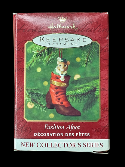 2000 Hallmark Keepsake Ornament Fashion Afoot #1