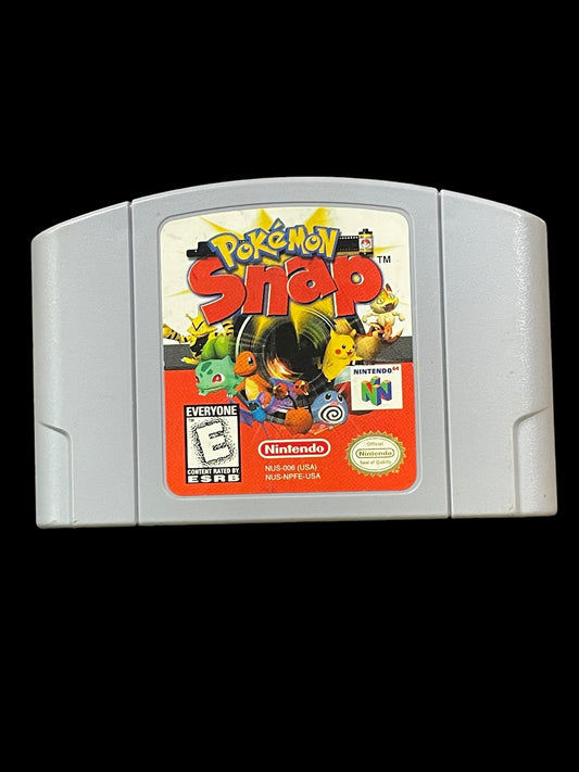 1995 Nintendo N64 Pokemon Snap Video Game Cartridge Tested