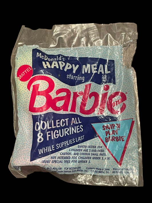 1991 Barbie Snap 'N Play Barbie McDonald's Happy Meal Toy