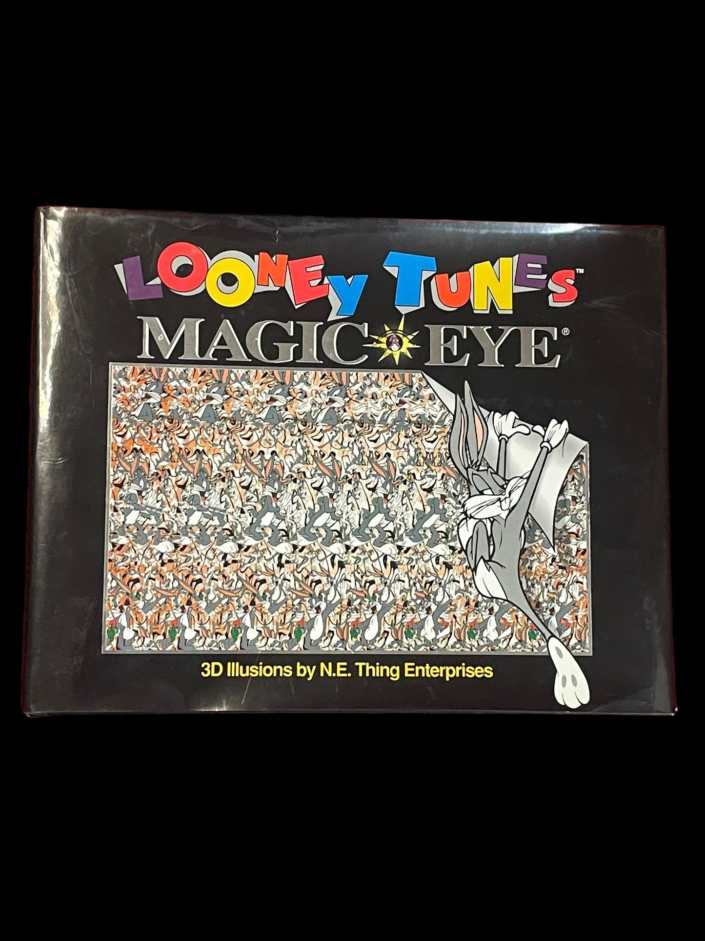 1995 Looney Tunes Magic Eye Hardcover Book