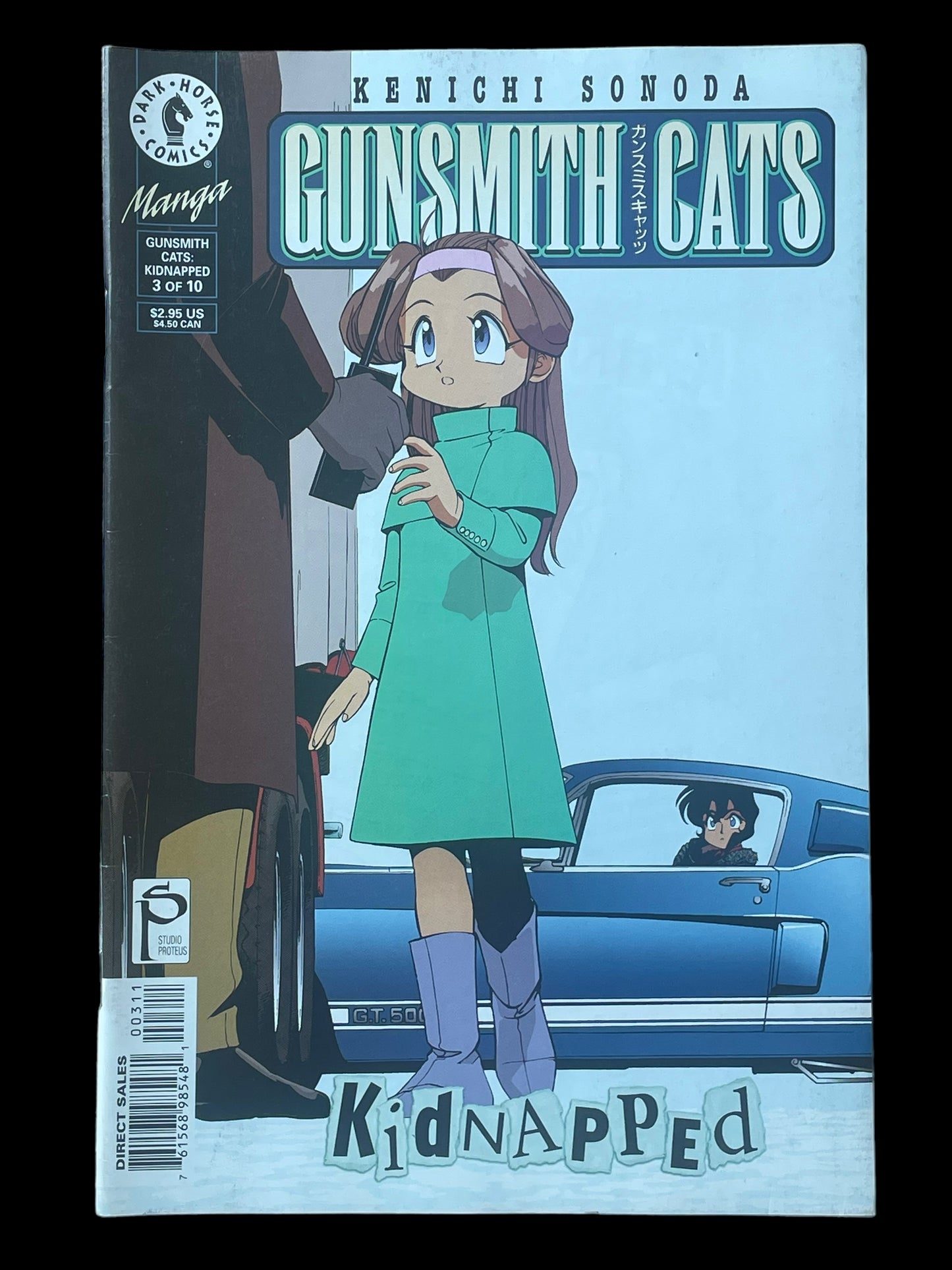 Gunsmith Cats: Kidnapped #3 Jan 2000 Dark Horse Comics Book