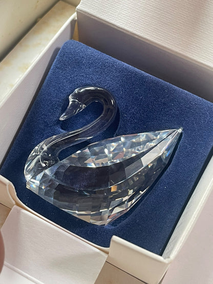 1996 Swarovski Crystal Figurine Swan