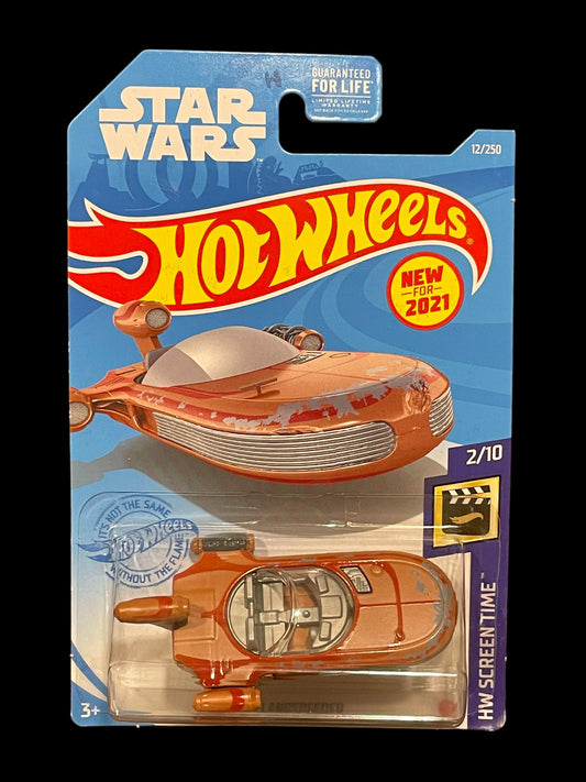 2020 Hot Wheels Star Wars HW Screen Time X-34 Landspeeder 2 of 10