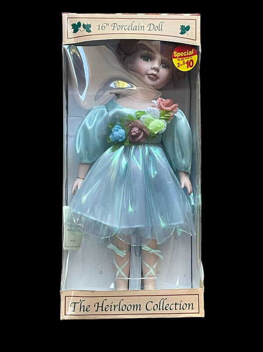 Vintage 16" Porcelain Doll The Heirloom Collection