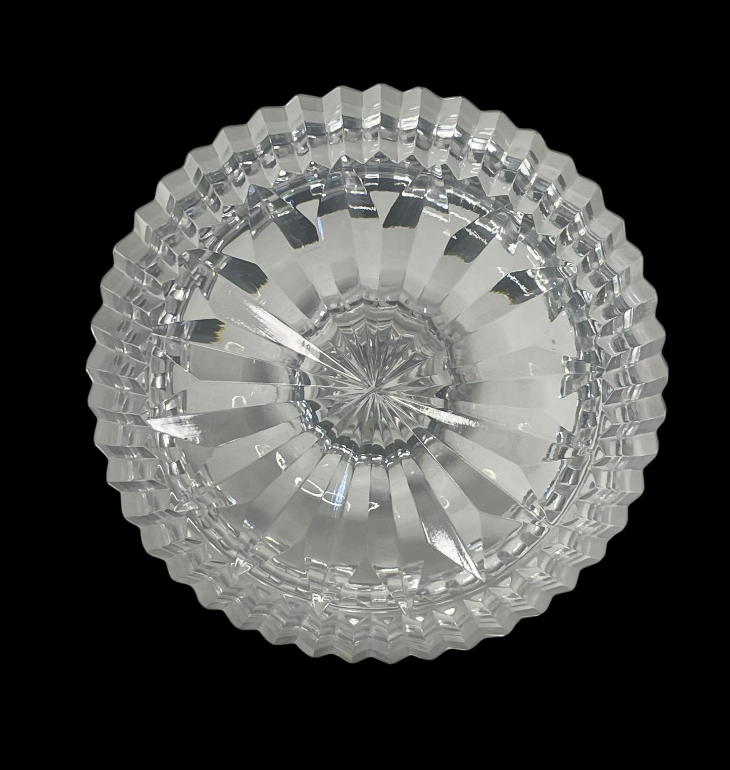 Waterford Crystal Round Dish Heritage Ring Holder