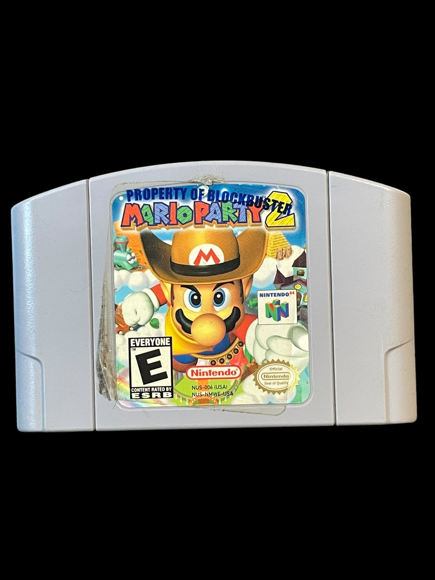 1999 Vintage Mario Party 2 N64 Nintendo 64 Cartridge Tested