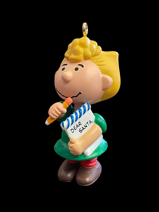 1996 Hallmark Keepsake Ornament The Peanuts Gang Sally #4