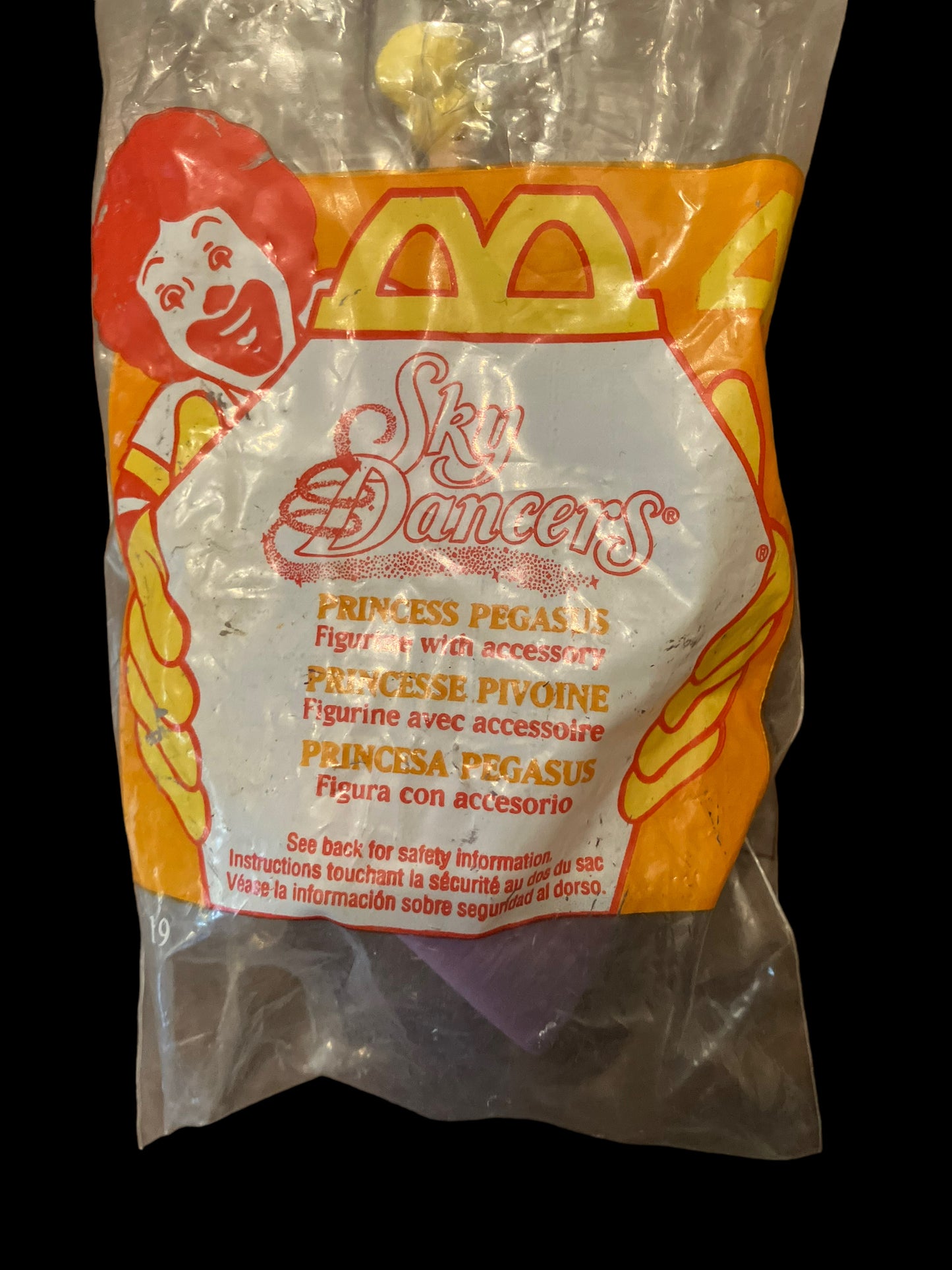 1996 Sky Dancers Princess Pegasus McDonald's Happy Meal Toy