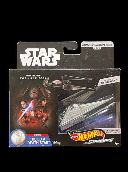 2018 Hot Wheels Star Wars Starships Commemorative Series Tie Silencer 8 of 9