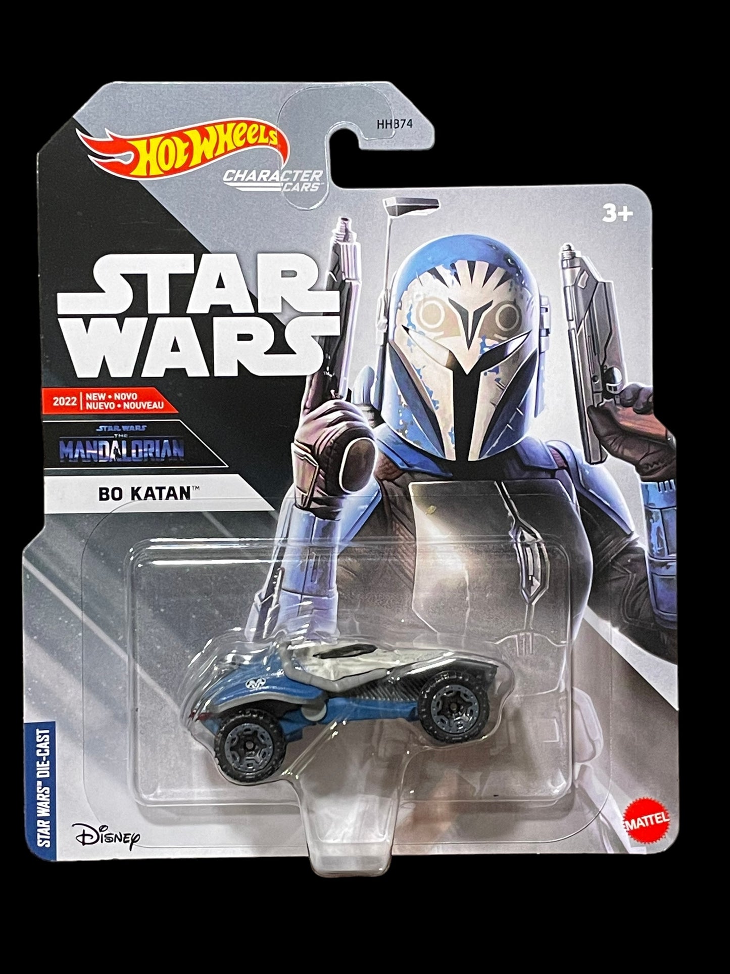 2021 Hot Wheels Star Wars Character Cars Bo Katan