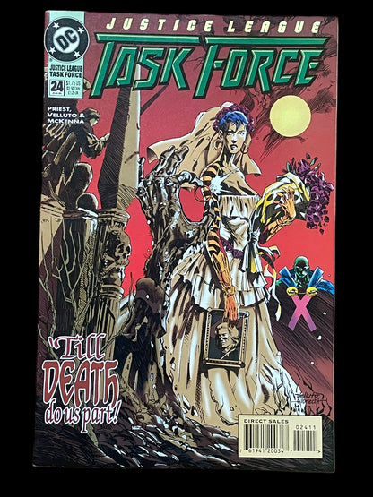 Justice League Task Force #24 June 1995 DC Comics Book