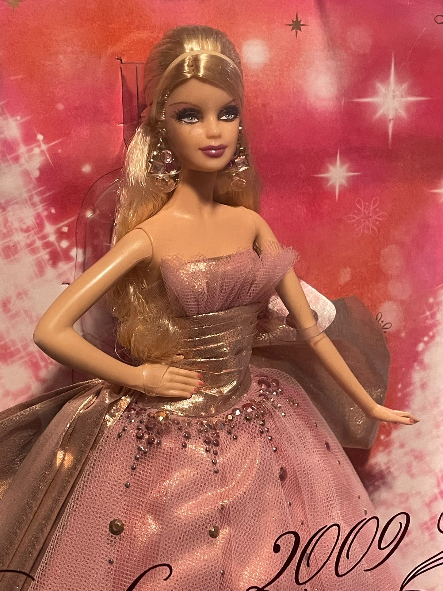 2009 Mattel Holiday Barbie Doll N6556