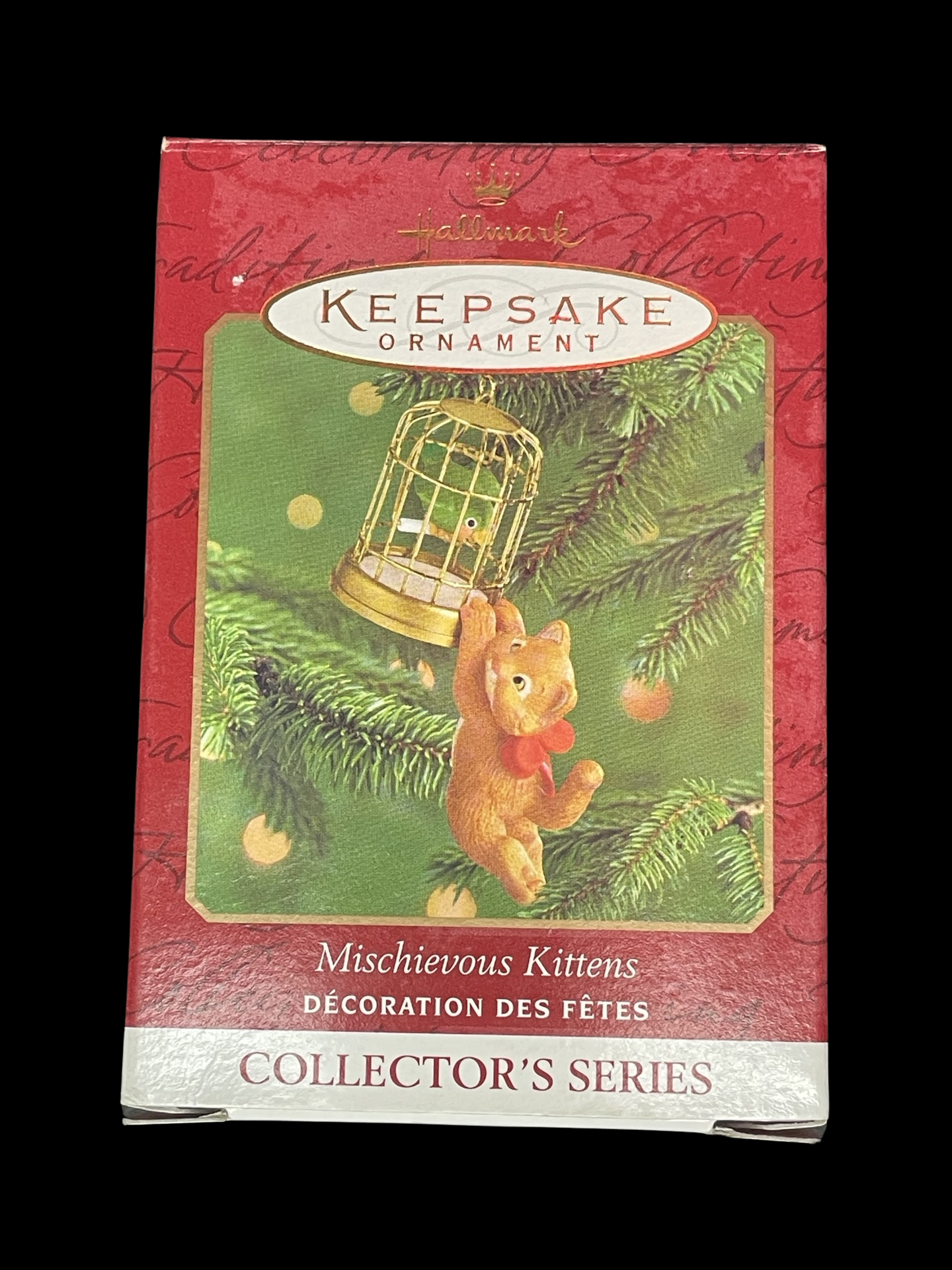 2000 Hallmark Keepsake Ornaments Mischievous Kittens #2