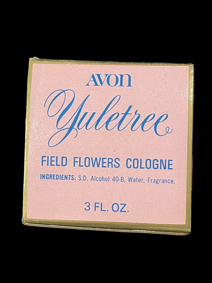 Avon Yuletree Field Flowers Cologne 3oz Full