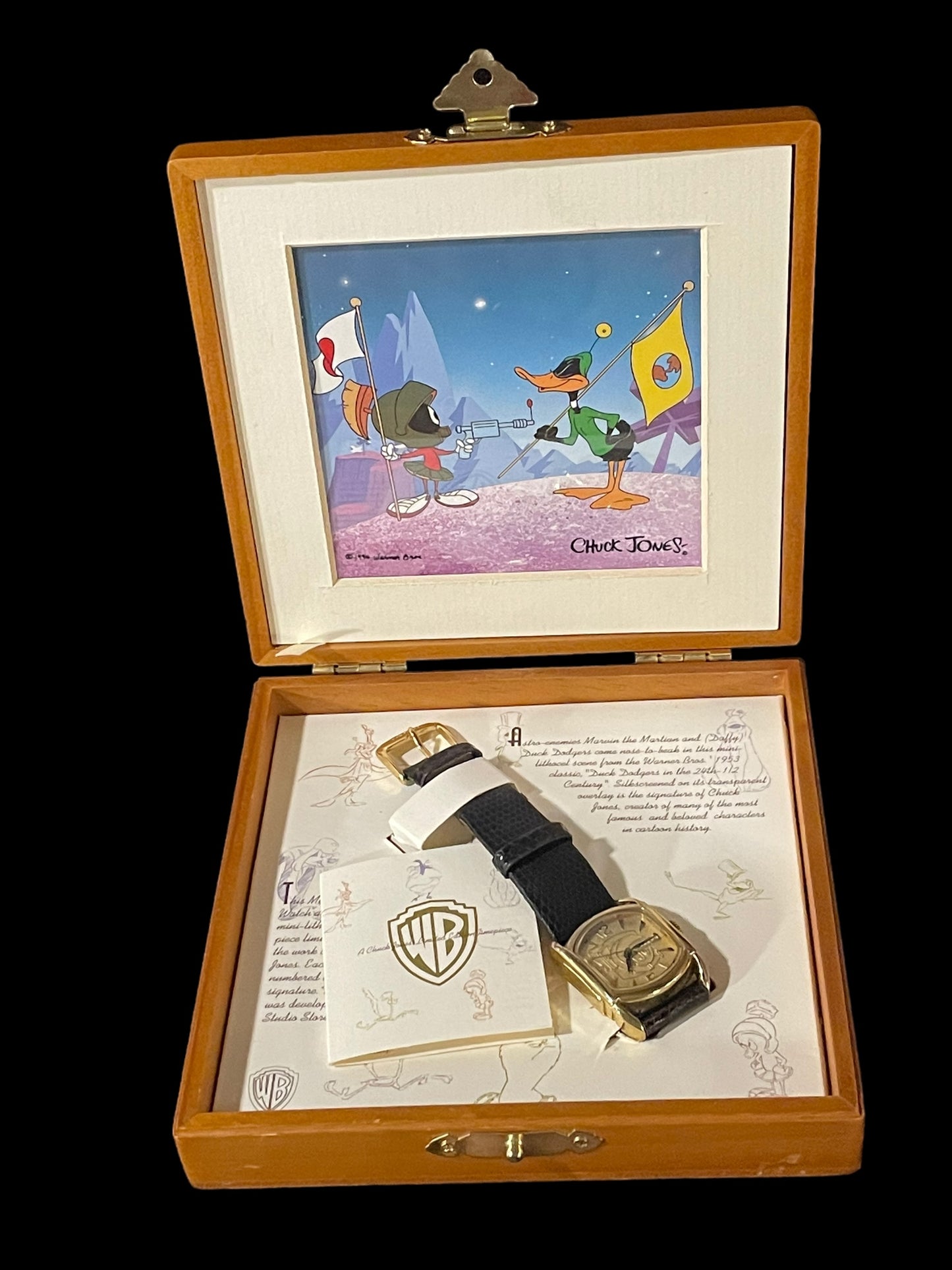 1994 Chuck Jones Marvin the Martian Limited Edition Watch New Battery